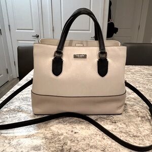 Kate spade light pink and beige purse